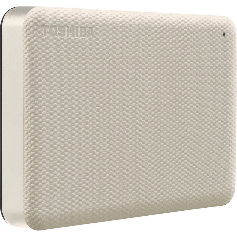 Toshiba 4TB Canvio Advance USB-A 3.2 Gen 1 Portable Hard Drive (White)