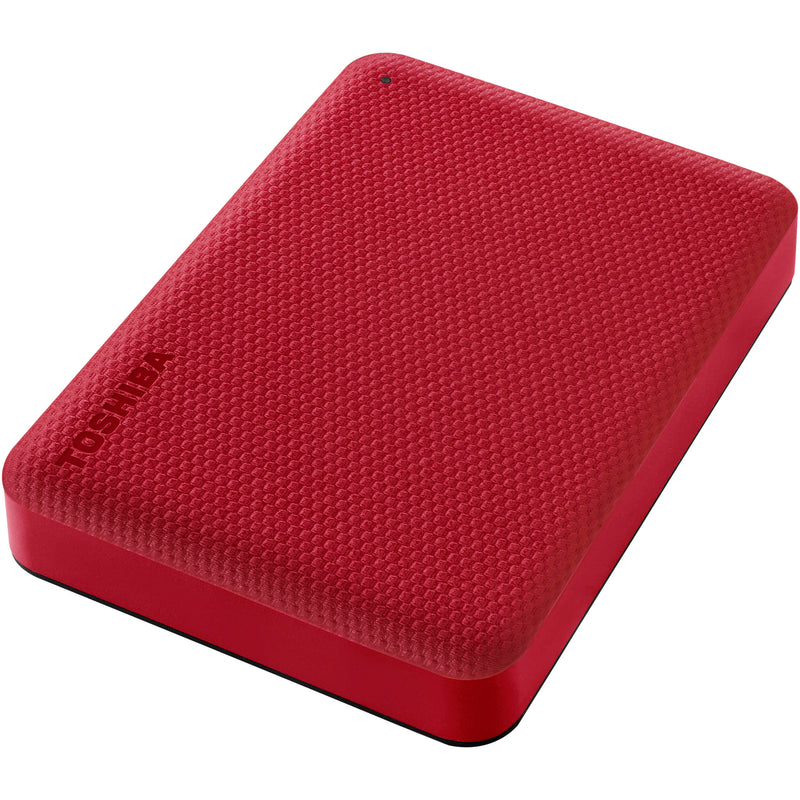 Toshiba 4TB Canvio Advance USB-A 3.2 Gen 1 Portable Hard Drive (Red)