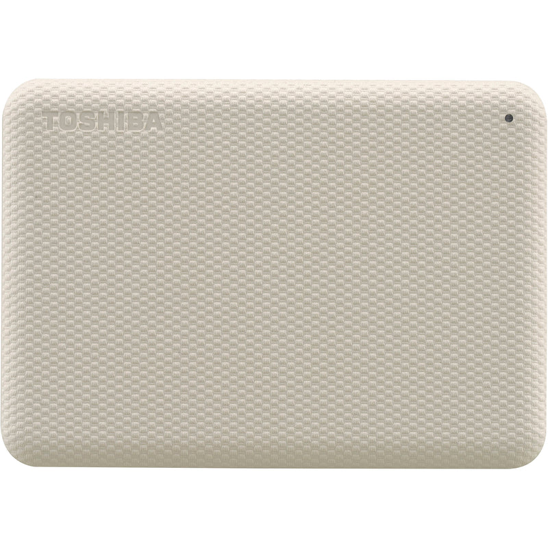 Toshiba 4TB Canvio Advance USB-A 3.2 Gen 1 Portable Hard Drive (White)