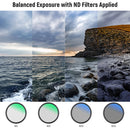 Neewer 58mm 6-Filter Set for Lenses and GoPro HERO8/7/6/5