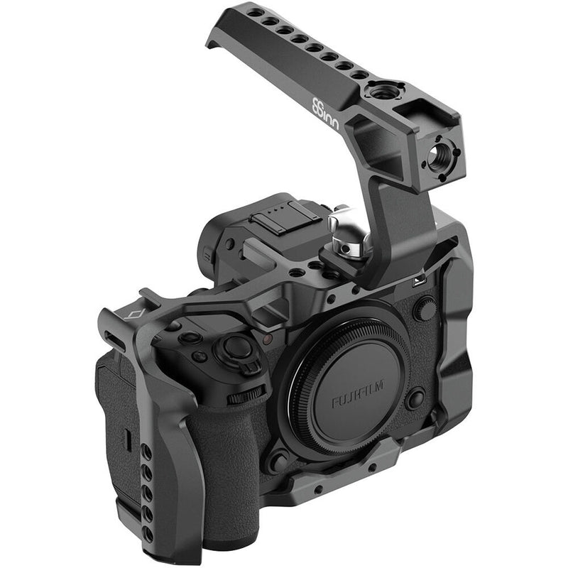 8Sinn Cage for FUJIFILM X-H2 and X-H2S with Black Raven Top Handle