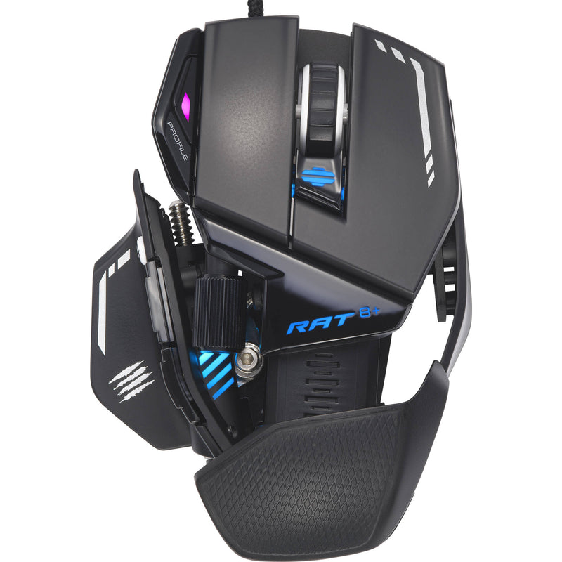 Mad Catz R.A.T. 8+ Fully Adjustable Gaming Mouse (Black)