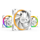 be quiet! Light Wings PWM 120mm ARGB Cooling Fan (3-Pack,White)