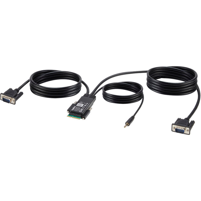 Belkin Modular VGA & Audio Dual-Head Console Cable (6')