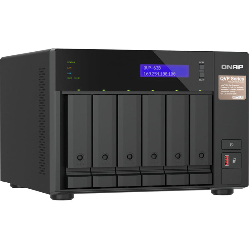 QNAP QVP-63B 6-Bay NVR NAS Enclosure