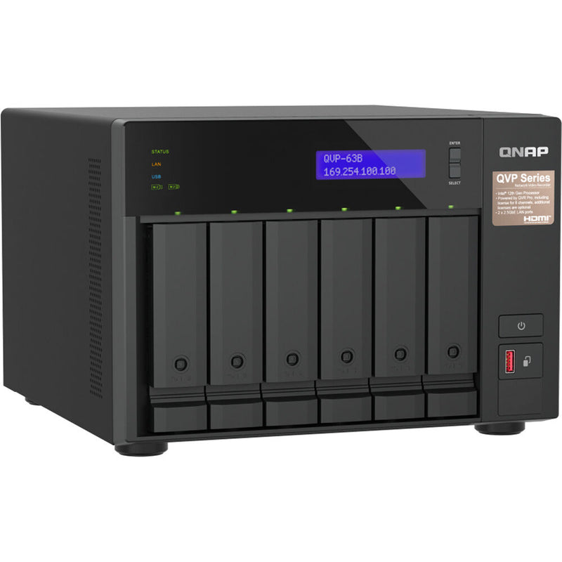 QNAP QVP-63B 6-Bay NVR NAS Enclosure