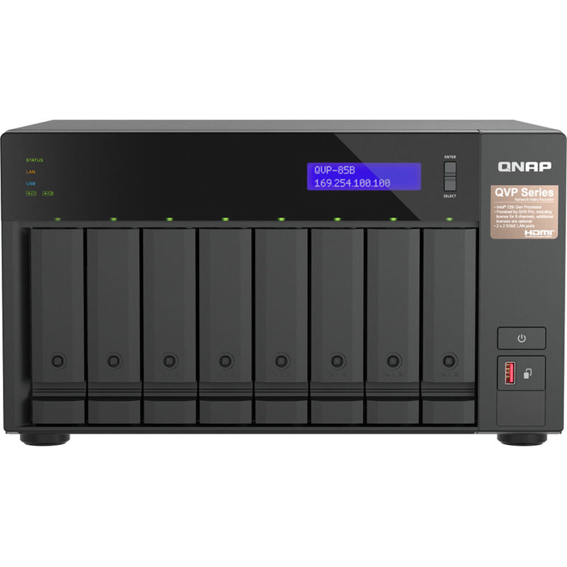 QNAP QVP-85B 8-Bay NVR NAS Enclosure