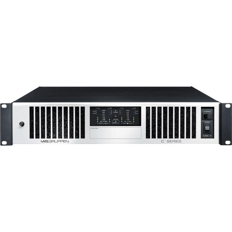 Lab.Gruppen C 88:4 8800W 4-Channel Amplifier with NomadLink Network Monitoring