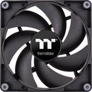 Thermaltake CT140 PC Cooling Fan (Black, 2-Pack)