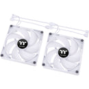 Thermaltake CT120 PC Cooling Fan with ARGB (White, 2-Pack)