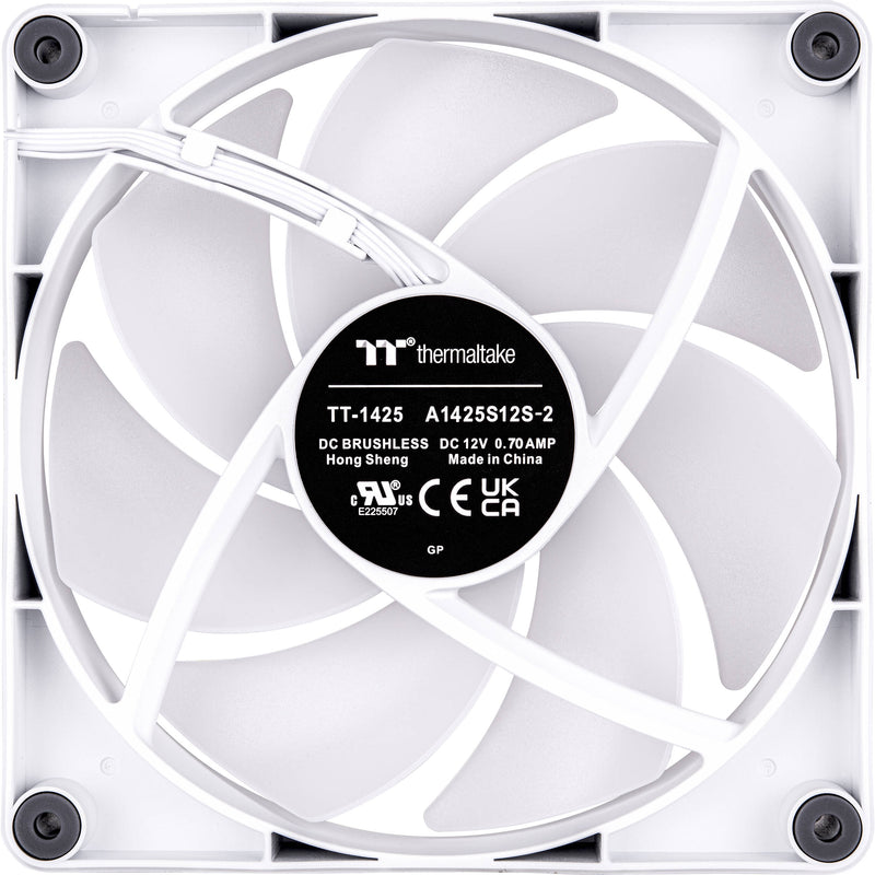 Thermaltake CT140 PC Cooling Fan with ARGB (White, 2-Pack)