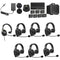 Saramonic WiTalk-WT7S 7-Person Full-Duplex Wireless Intercom System with Single-Ear Remote Headsets (1.9 GHz)