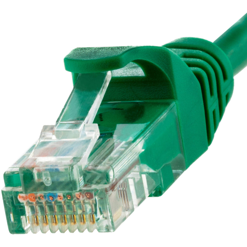 Pearstone Cat 5e Snagless Network Patch Cable (Green, 10')