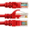 Pearstone Cat 5e Snagless Network Patch Cable (Red, 7')