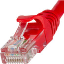 Pearstone Cat 5e Snagless Network Patch Cable (Red, 25')