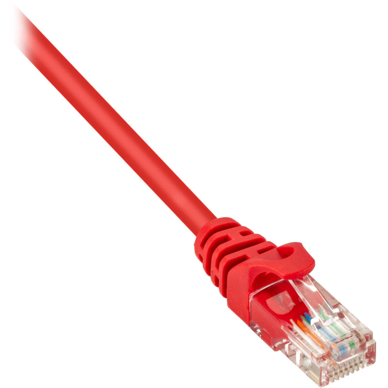 Pearstone Cat 5e Snagless Network Patch Cable (Red, 1')