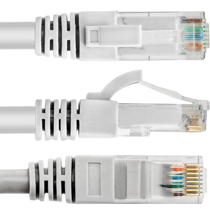 Pearstone Cat 6 Snagless Network Patch Cable (White, 25')