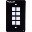 MuxLab 8-Button IP PoE Control Panel