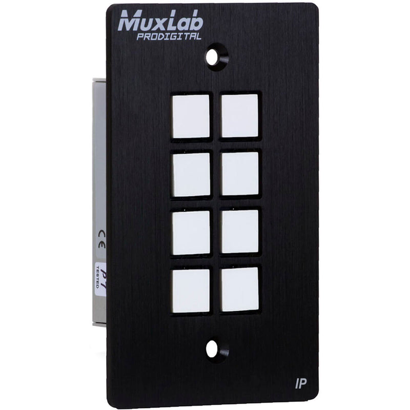 MuxLab 8-Button IP PoE Control Panel