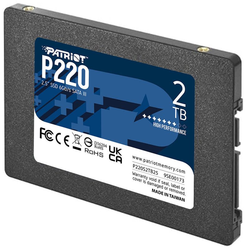 Patriot 2TB P220 Series SATA III 2.5" Internal SSD