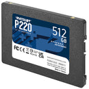 Patriot 512GB P220 Series SATA III 2.5" Internal SSD