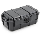 Seahorse 57 Micro Hard Case (Black, Rubber Liner and Mesh Lid Retainer)