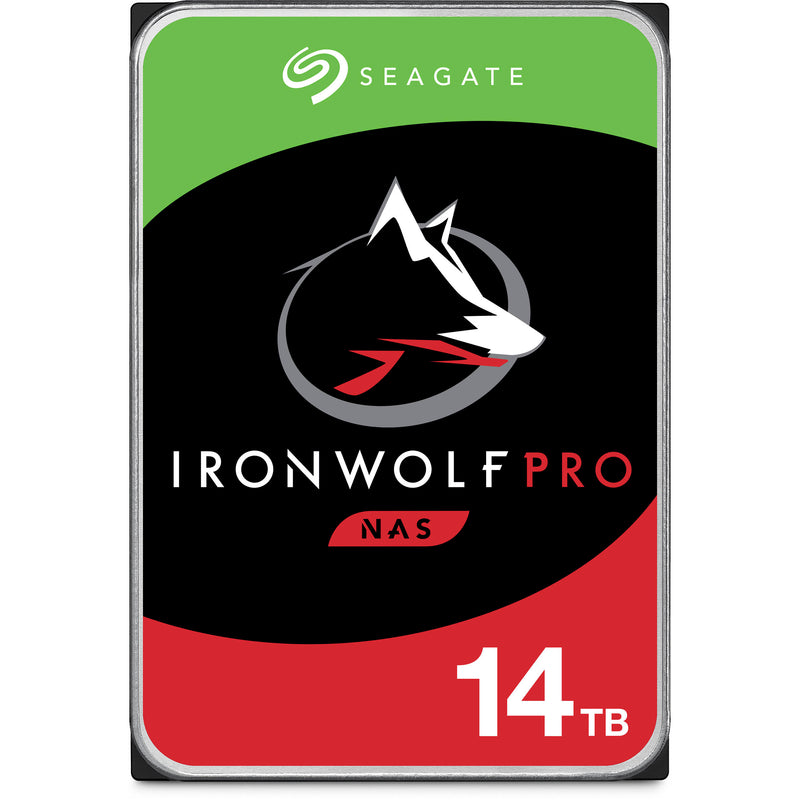 Seagate 14TB IronWolf Pro 7200 rpm SATA III 3.5" Internal NAS HDD (CMR)