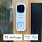 Lorex B463AJDB-E 2K QHD Wi-Fi Battery-Powered Video Doorbell (Black)