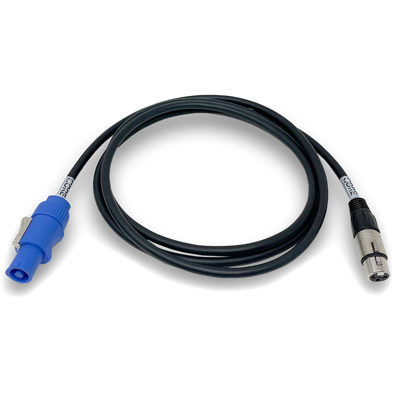 Core SWX powerCON to 3-Pin XLR Cable for Aputure (10')