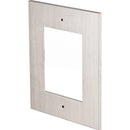 2N Flush Frame for 1 IP Verso Module (Nickel)