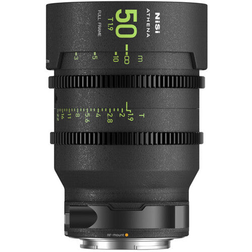 NiSi ATHENA PRIME 50mm T1.9 Full-Frame Lens (E Mount, Drop-In Filter)