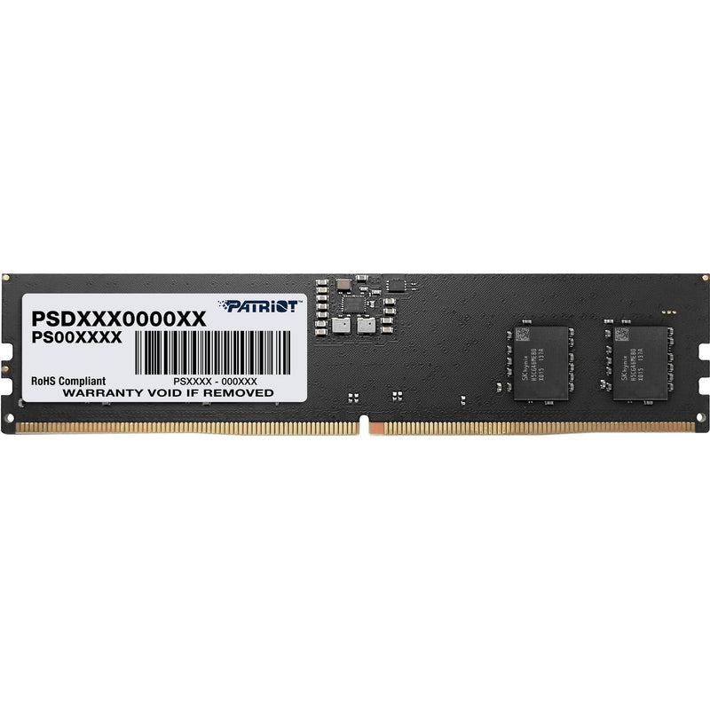 Patriot 8GB Signature Series DDR5 5200 MHz UDIMM RAM Single Module (1 x 8GB)