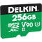 Delkin Devices 256GB POWER UHS-II microSDXC Memory Card with microSD Adapter