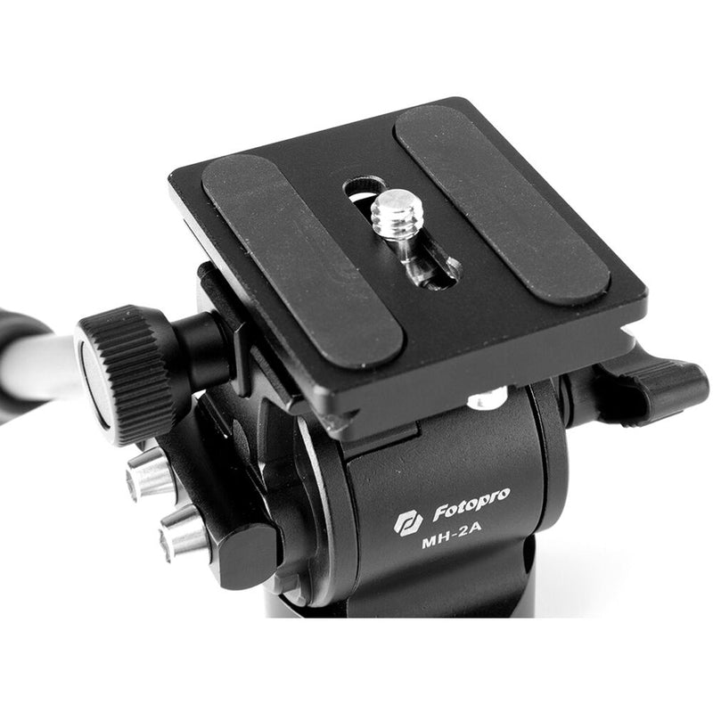 Fotopro MH-2A Metal Mini Fluid Ball Head (Black)