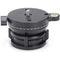 Sunwayfoto LB-68R Leveling Base&nbsp;with Panoramic Platform and External Bubble Level (Black)