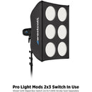 Westcott Pro Light Mods for Rapid Box Switch (2 x 3')