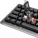 Cooler Master CK720 65% Customizable Mechanical Keyboard (Space Gray, Red Switches)