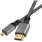 DigitalFoto Solution Limited 4K Micro-HDMI to HDMI Cable (4.9')