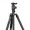 Fotopro Sherpa&nbsp;Summit Carbon Fiber Travel Tripod with FPH-63Q Arca-Type Ball Head and Monopod (Black)