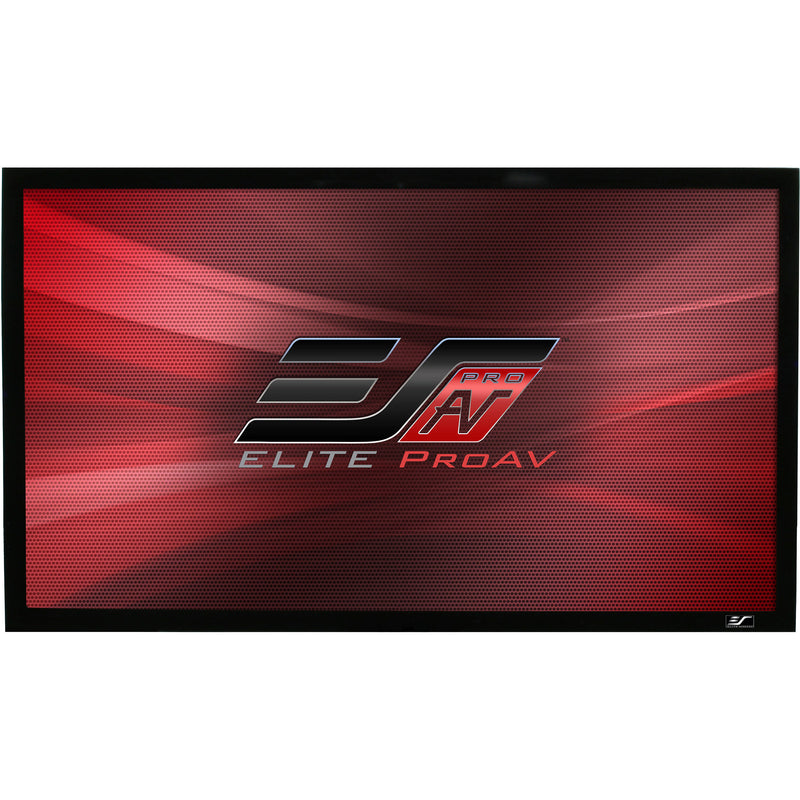 Elite Screens Pro Frame Plus Series Fixed-Frame 16:9 Projection Screen (250")