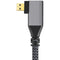 DigitalFoto Solution Limited Right-Angle Standard Micro-HDMI to HDMI Extension Cable (7.9")