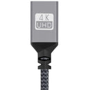 DigitalFoto Solution Limited Right-Angle Standard Micro-HDMI to HDMI Extension Cable (7.9")