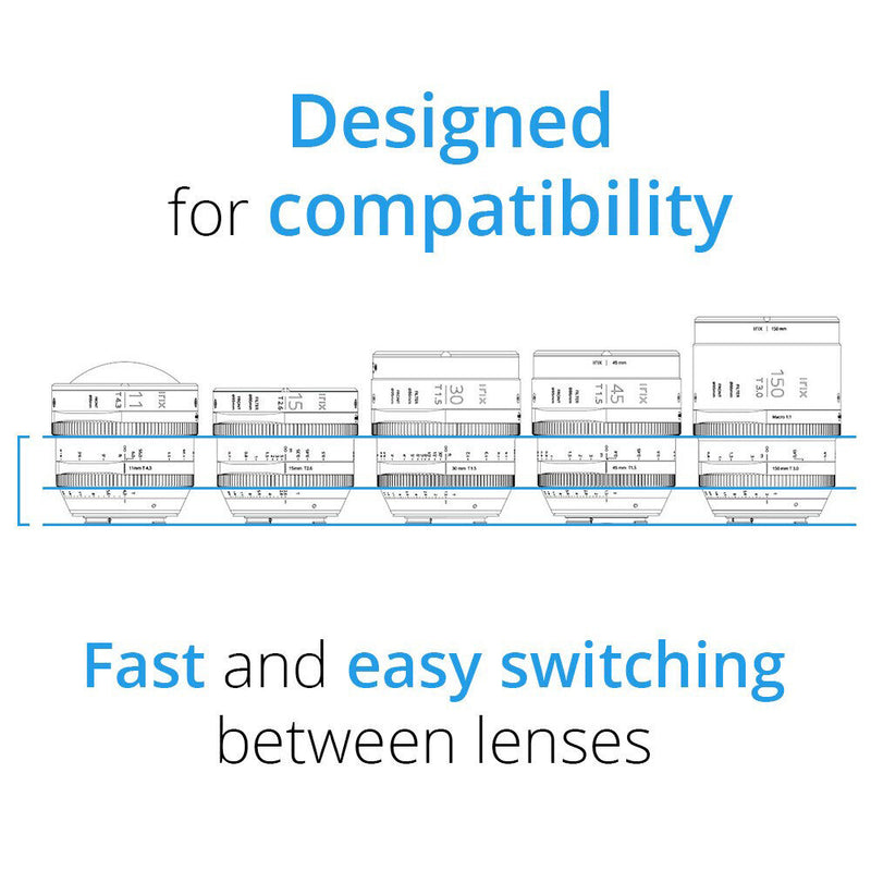 IRIX 150mm T3.0 Telephoto Cine Lens for Fuji X (Feet)