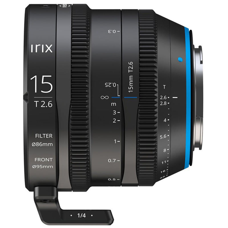 IRIX 15mm T2.6 Cine Lens (Fuji X, Feet)