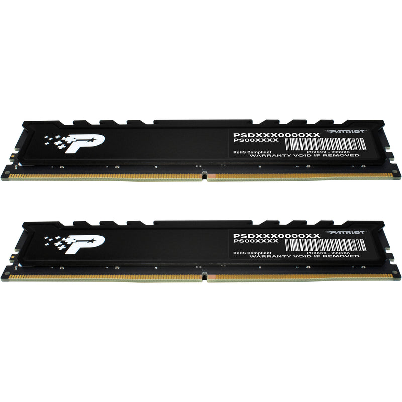 Patriot 64GB Signature Premium DDR5 4800 MHz UDIMM Memory Kit (2 x 32GB)