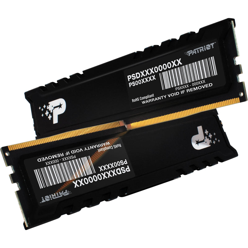 Patriot 64GB Signature Premium DDR5 4800 MHz UDIMM Memory Kit (2 x 32GB)