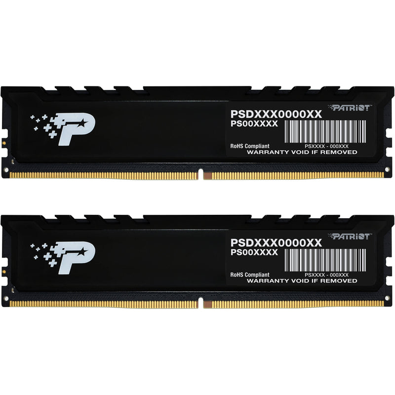 Patriot 64GB Signature Premium DDR5 4800 MHz UDIMM Memory Kit (2 x 32GB)