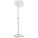 SANUS Height-Adjustable Floor Stand for Sonos Era 300 Speakers (White, Single)