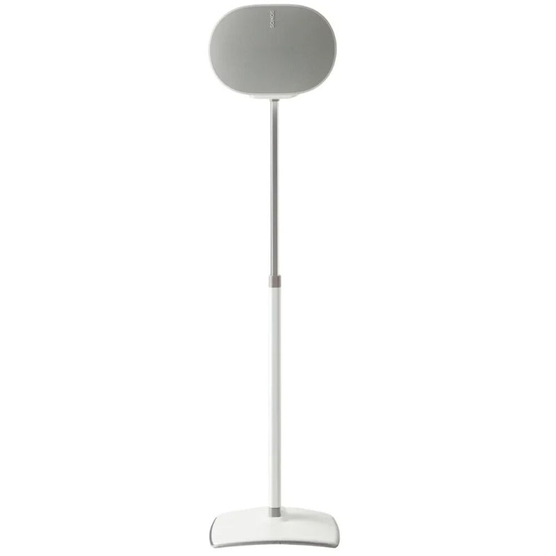 SANUS Height-Adjustable Floor Stand for Sonos Era 300 Speakers (White, Single)