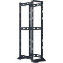 Lowell Manufacturing NR4P-4530 Four-Post Networking Rack (45 RU, 30")